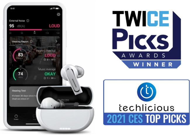 CES2021で「TWICE Picks Awards」などダブル受賞しました！2021年春発売予定のスマートイヤホン「Olive Pro(オリーブプロ)」