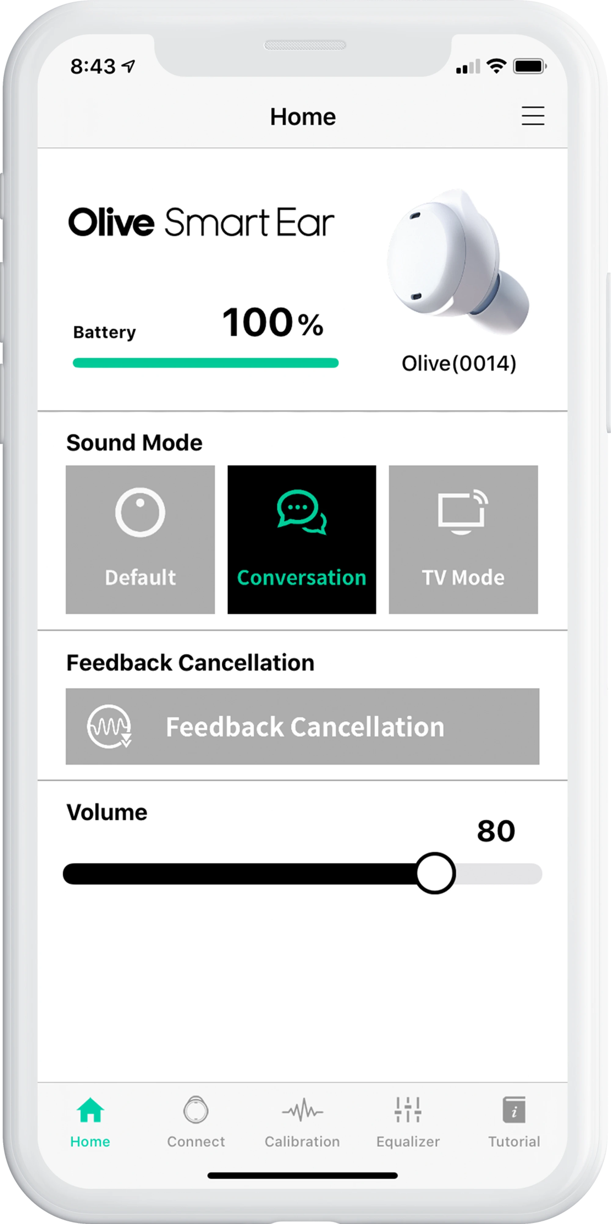 sound mode - conversation mode