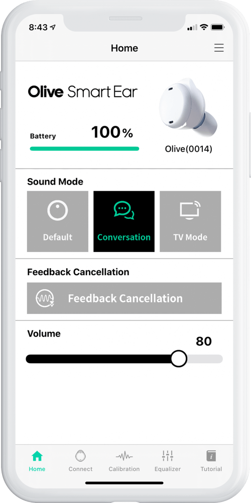 sound mode - conversation mode