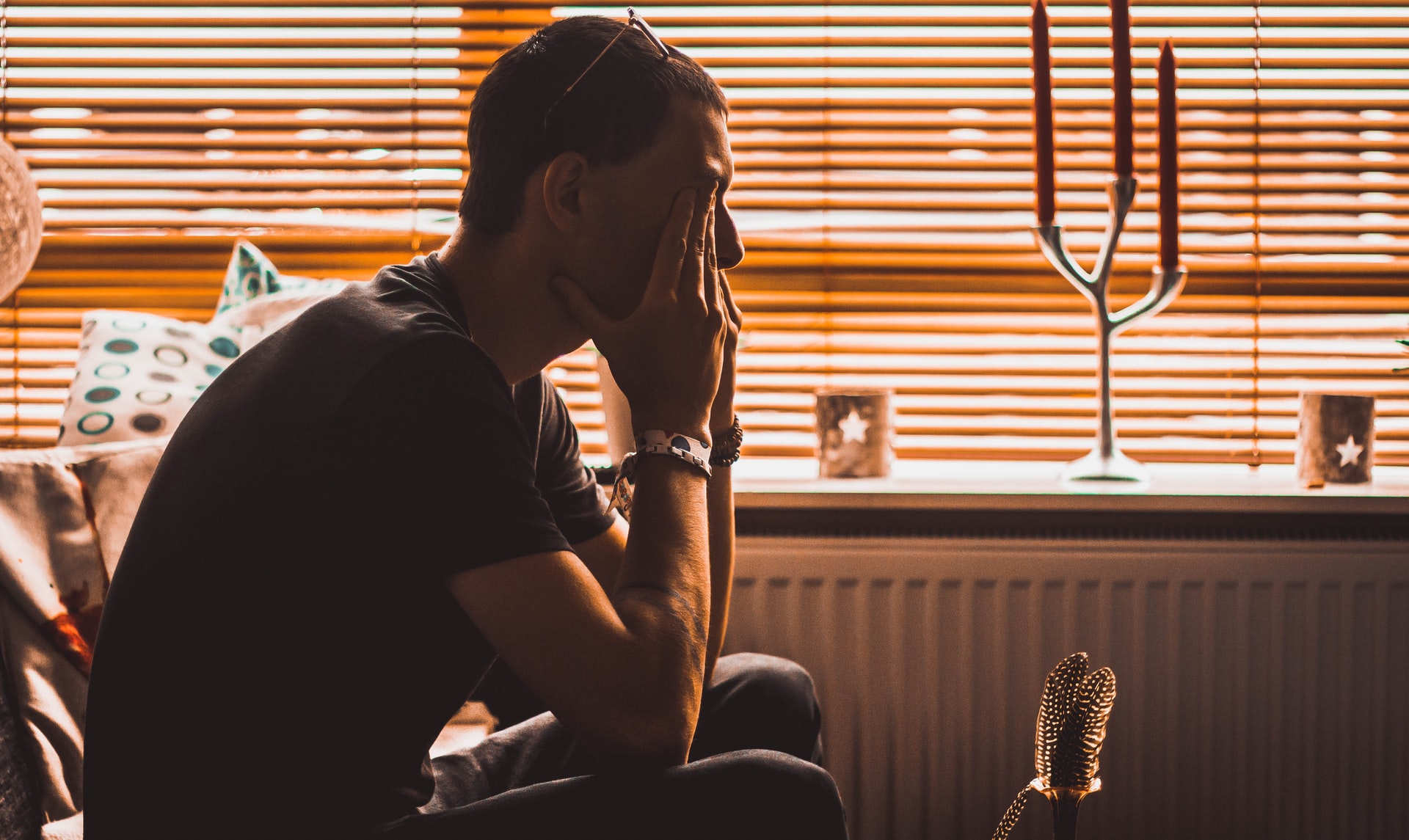 Man In Pain From Hearing Loss hearing loss cause other health problem
