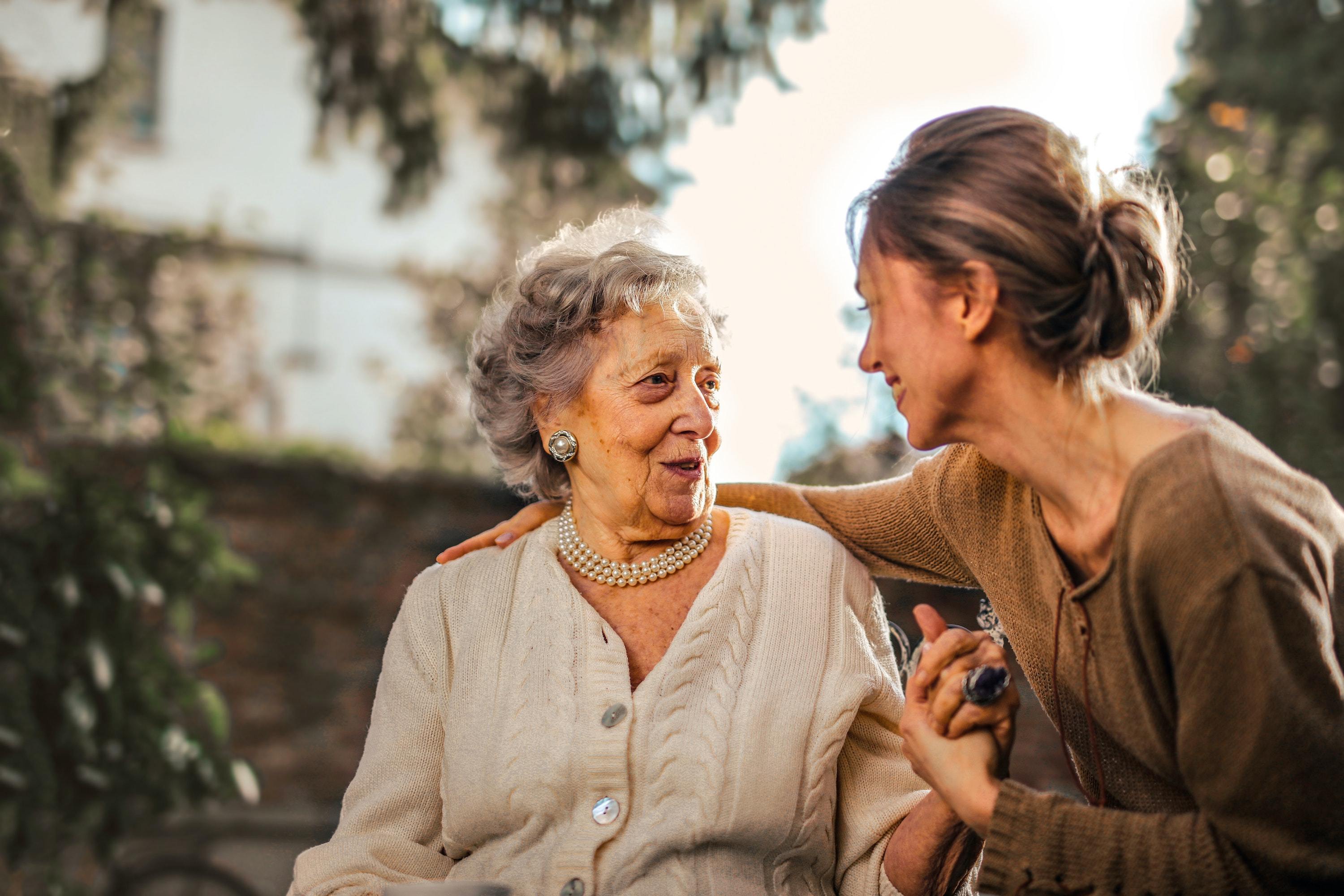 Seniors Discussing Hearing Aids Medicare