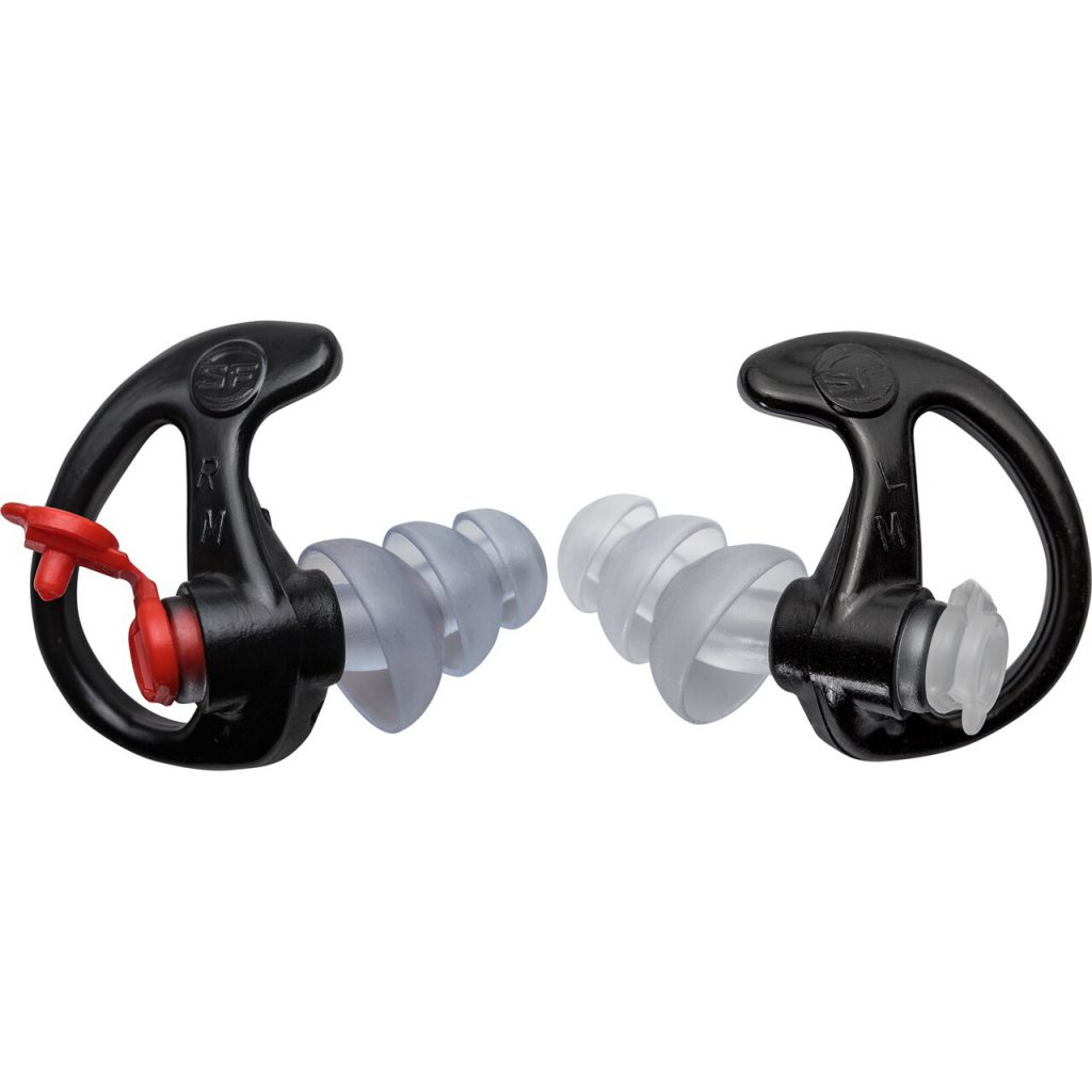 EP4 SONIC DEFENDERS® PLUS Filtered Flanged Earplugs - Best Earplugs For Shooting