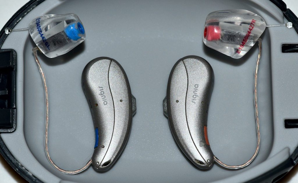 Two Hearing Aids Asymmetrical Hearing Loss