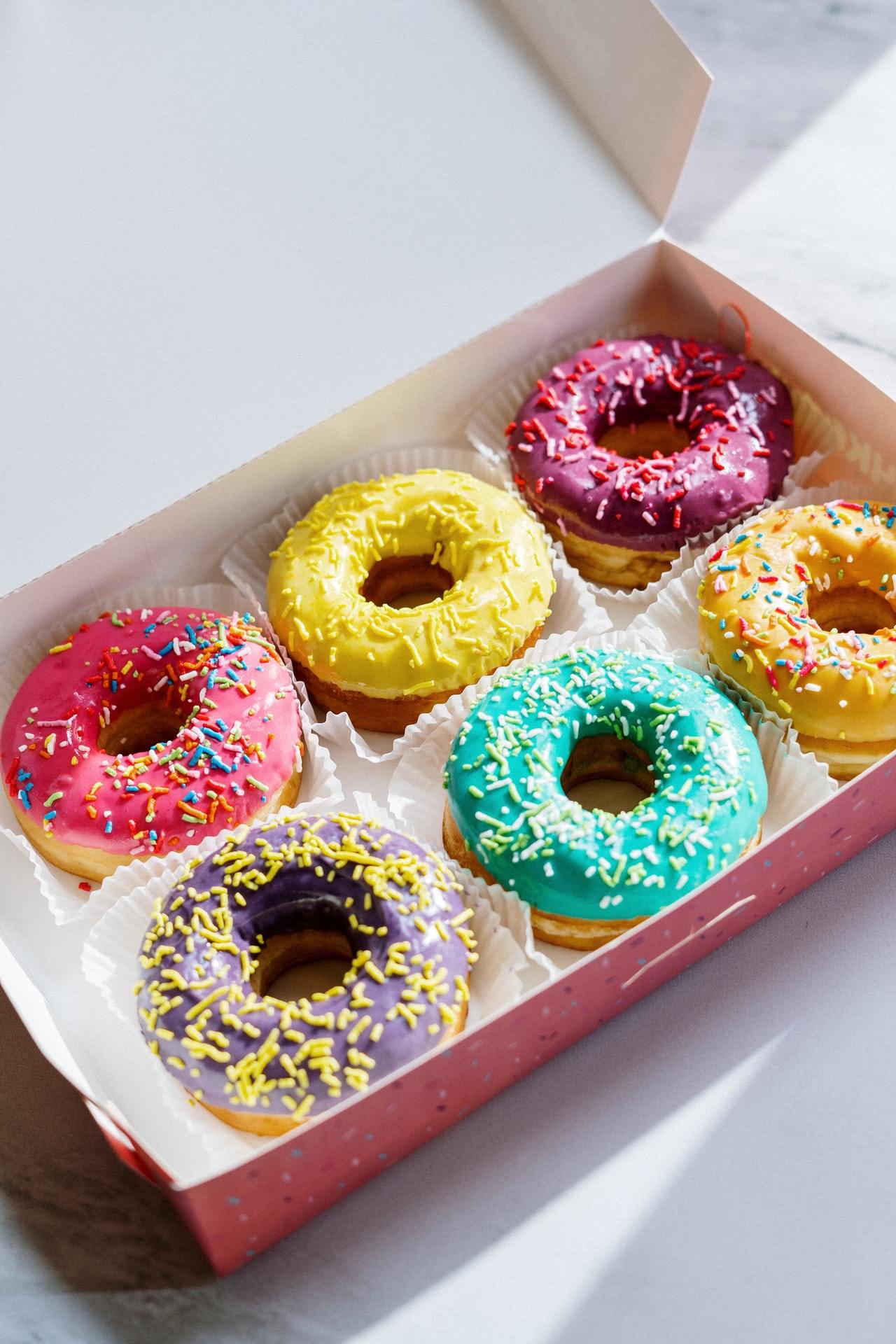 colorful donuts types of hearing test